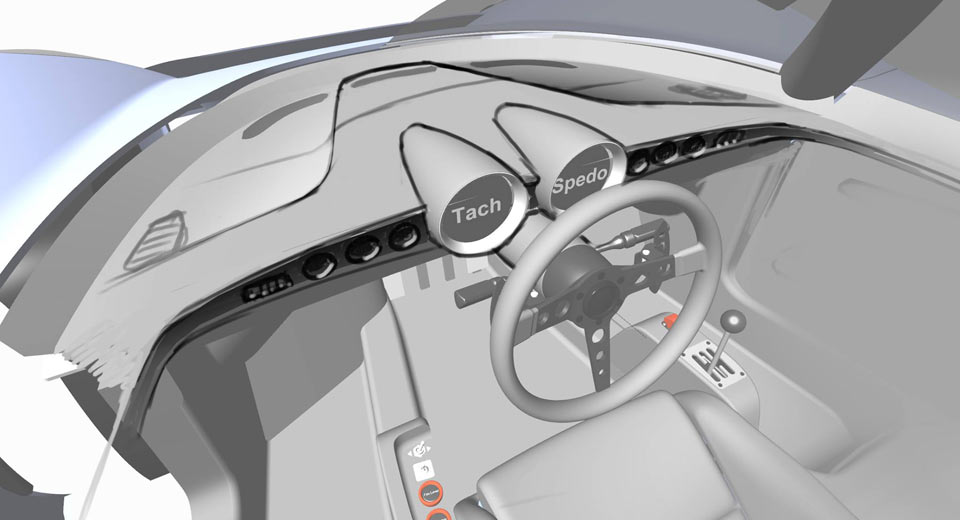 SCG Teases Retro Interior Of New Sports Car