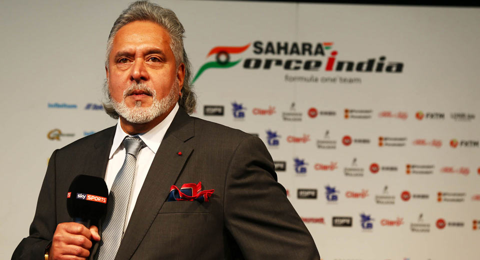  Force India F1’s Vijay Mallya Arrested For The Second Time