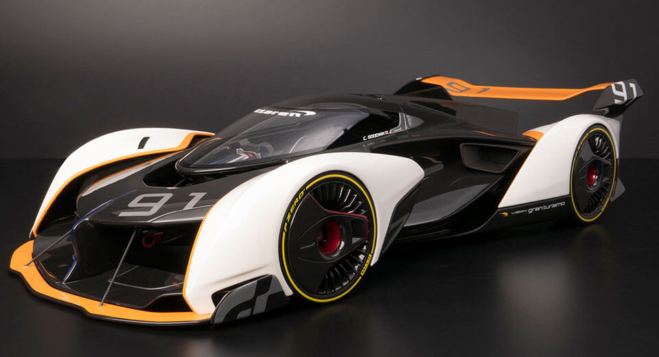  McLaren Ultimate Vision Gran Turismo Comes To Life In 1:8 Scale