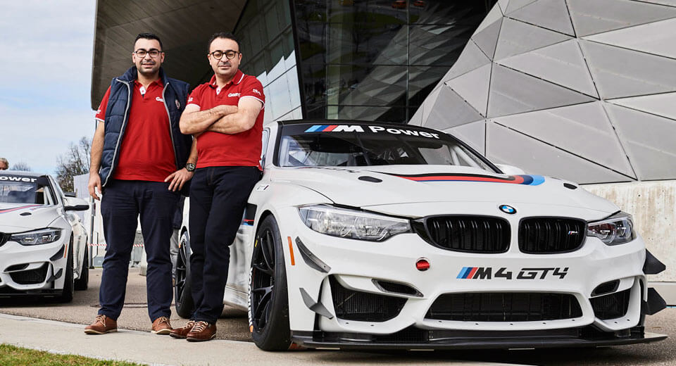  Customer Teams Pick Up Their New M4 GT4s At BMW Welt