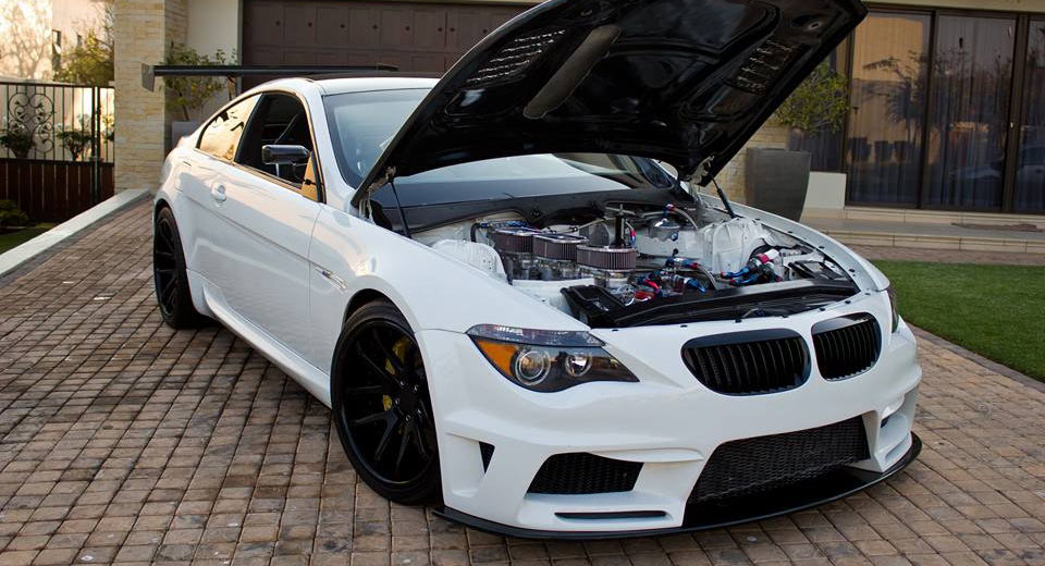 Crazy Bmw M6 Build Swaps V10 For Six Rotor Engine Carscoops