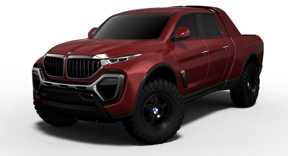 A BMW Pickup Truck Design Study That Doesn’t Look Half Bad