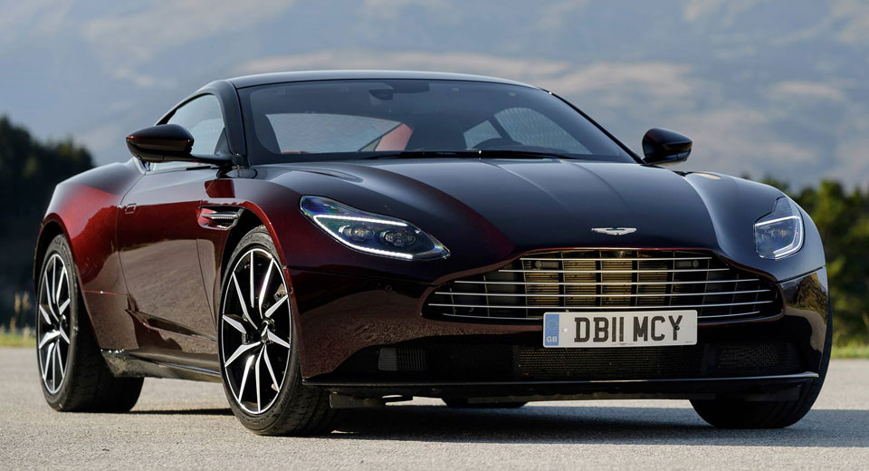 Aston Martin DB11 Looks Divine In Wine Red | Carscoops