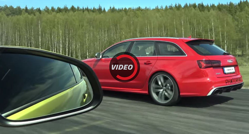  Tuned BMW M4 Puts Up Great Fight Against 750HP Audi RS6
