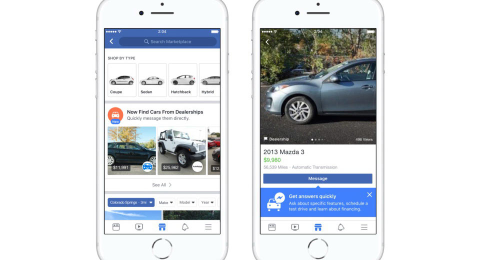 Facebook Wants To Sell You Your Next Car, Partners With Auto Dealers