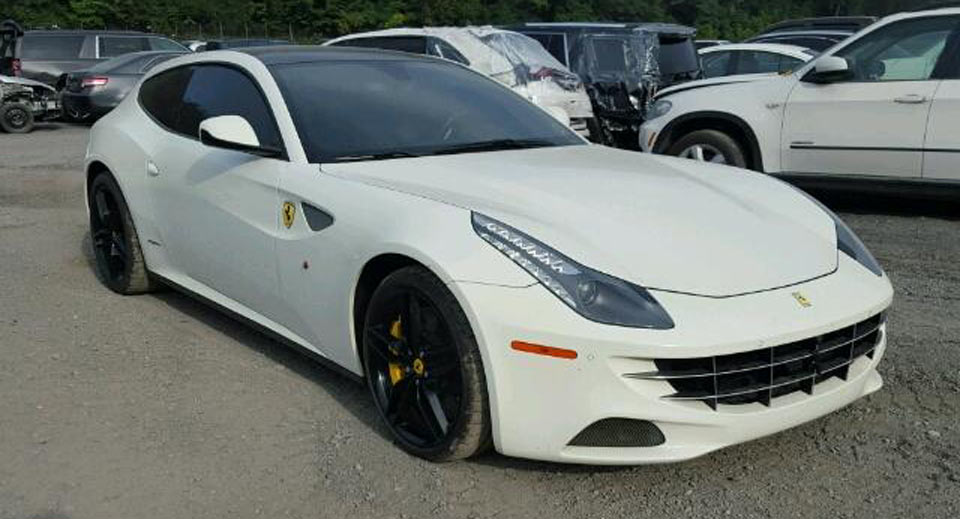 Think There’s Any Value In Saving This Flooded Ferrari FF?