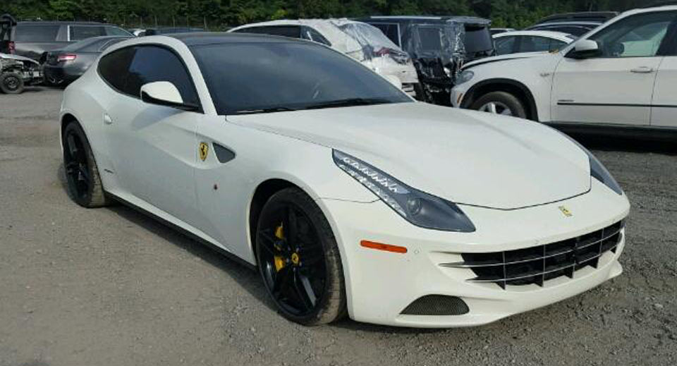  Think There’s Any Value In Saving This Flooded Ferrari FF?