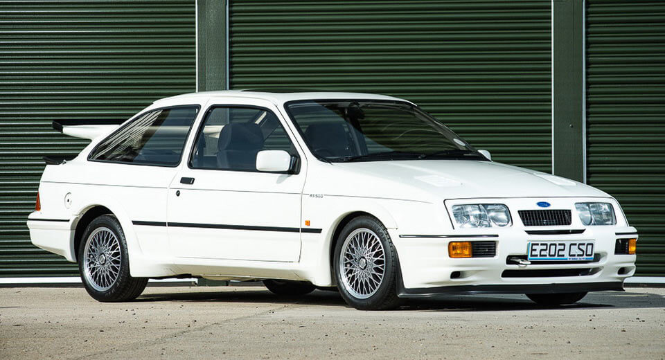 One Of The Lowest Mileage Ford Sierra Cosworth RS500s Is Up For Sale
