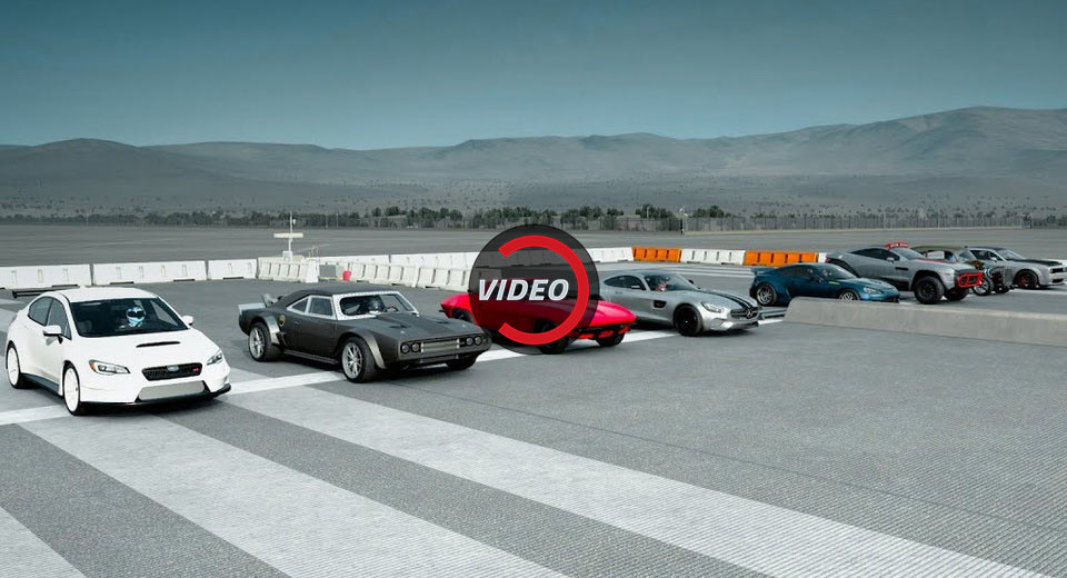  Fate Of The Furious Cars Go At It In Forza 7 World’s Greatest Drag Race