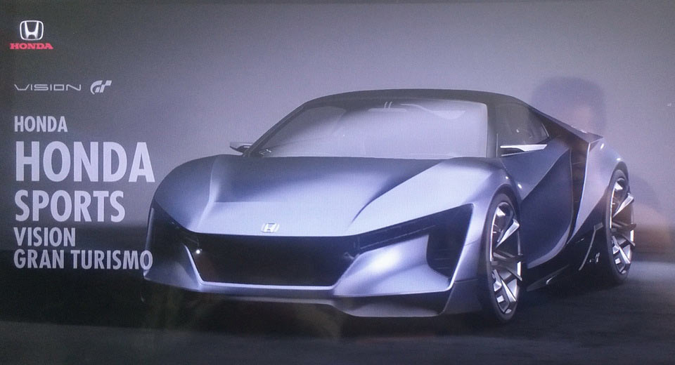  Honda Sports Vision Gran Turismo Looks Just Like Those ‘Baby’ NSX Patents
