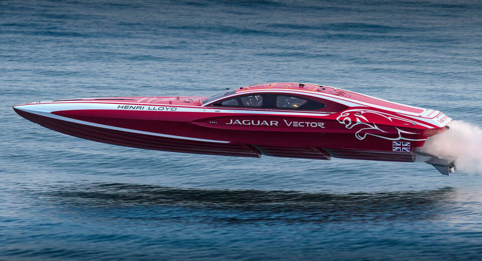  Jaguar Hits The Open Water With Vector Racing