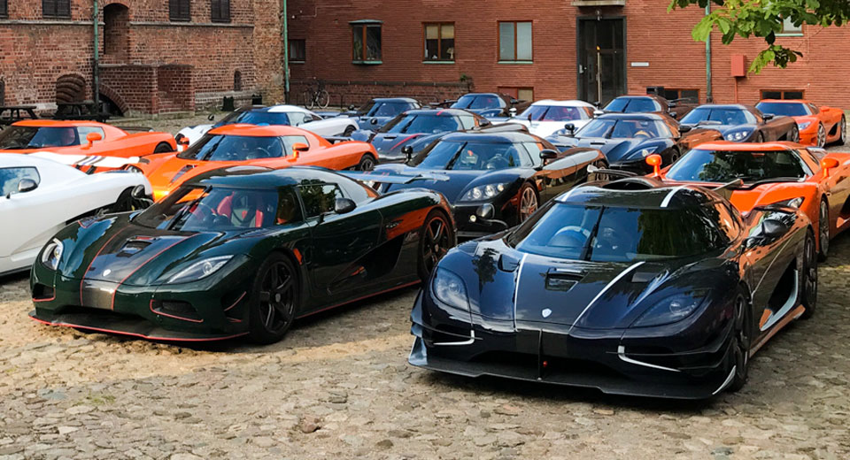  19 Koenigseggs On Tour Is A Record Sight To Behold [60 Pics + Video]