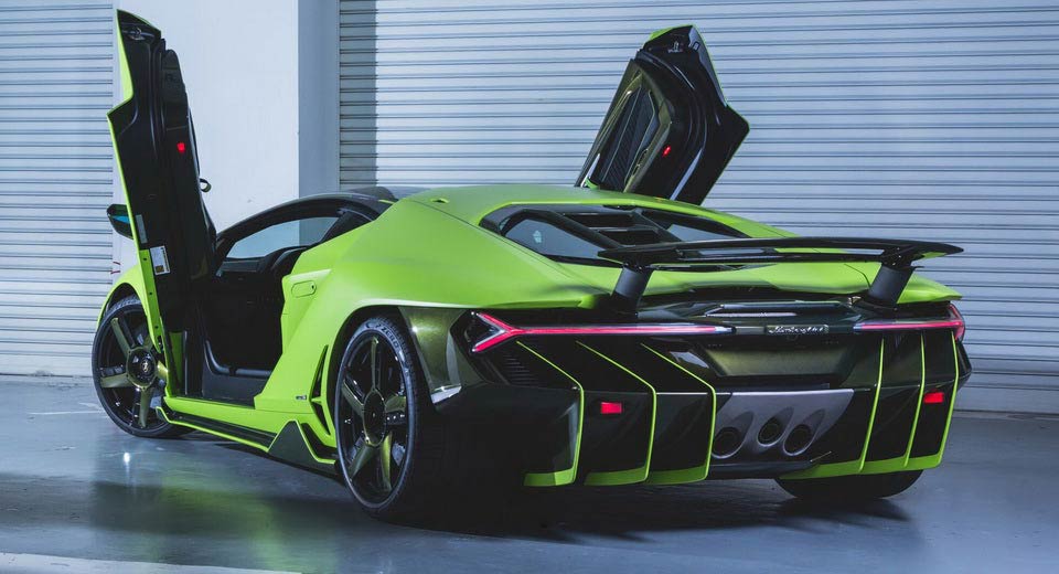  Matt Verde Bronte Lamborghini Centenario Is Just Wow!