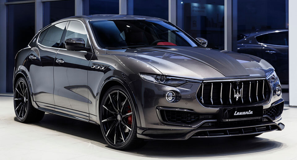 Larte Design Upgrades The Maserati Levante S With Shtorm Kit