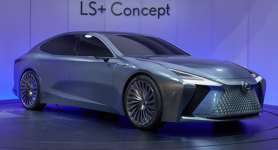  Lexus LS+ Is A Concept Of The 2020 LS Facelift With Autonomous Tech