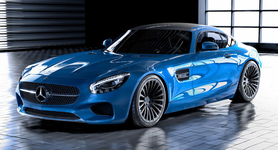  Mercedes-AMG GT Tries Its Best To Look Special On 6Sixty Wheels