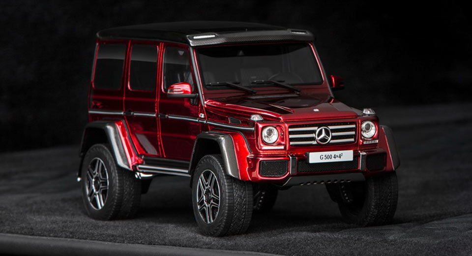 A Mercedes-Benz G500 4×4² We Can All Afford Because You Know, It’s A Scale Model