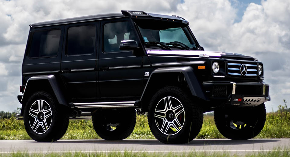 Renntech Bring Mercedes G550 4×4² To Its Fuller Potential, Or So They Say