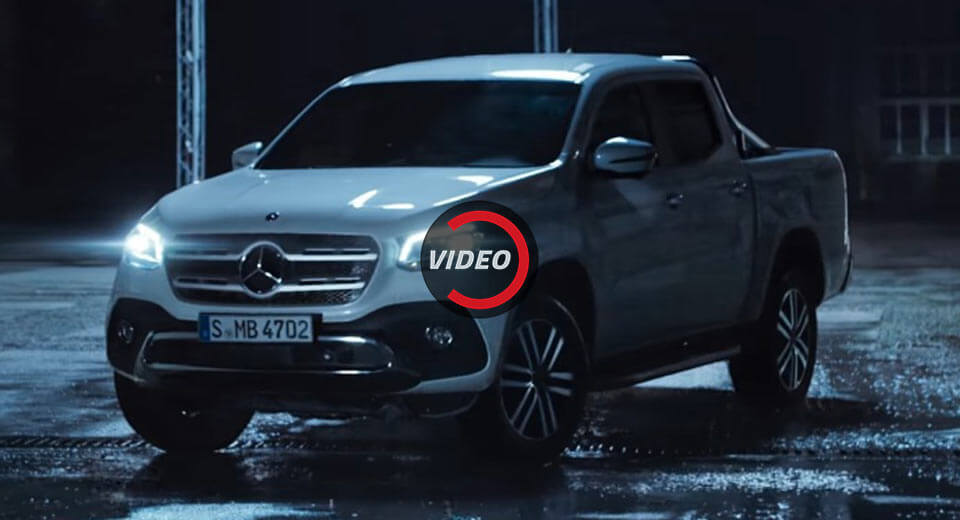 New Mercedes-Benz X-Class TV Spot Is Really Out There