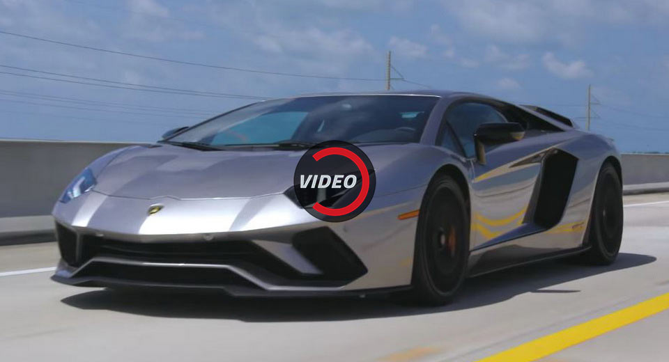  How’s A Lambo Aventador S On The Straight Roads Of South Florida?