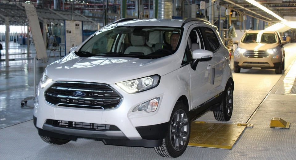  2018 Ford EcoSport Now Made In Europe Instead Of India