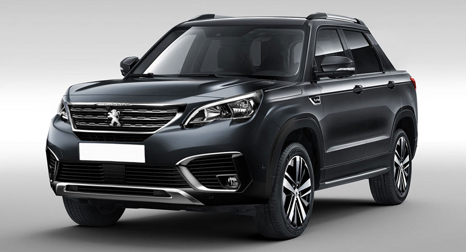  Peugeot 5008-Based Pickup Doesn’t Have A Snowball’s Chance In Hell