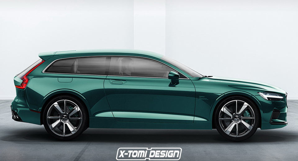  Polestar 1 Shooting Brake Render Marries Performance And Practicality