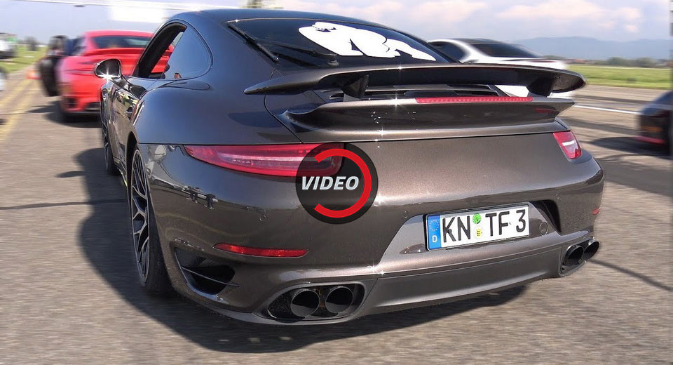  Tuned 991 Turbo S Sounds Like An AMG GT S, Goes Like The Wind