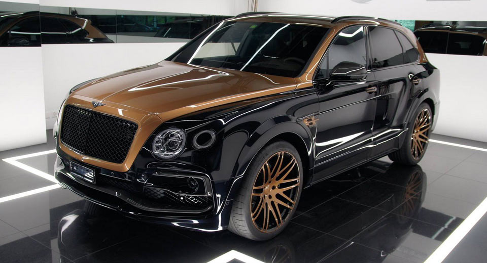  Tuned Bentley Bentayga In Exclusive Shadow Gold Not For The Faint Hearted