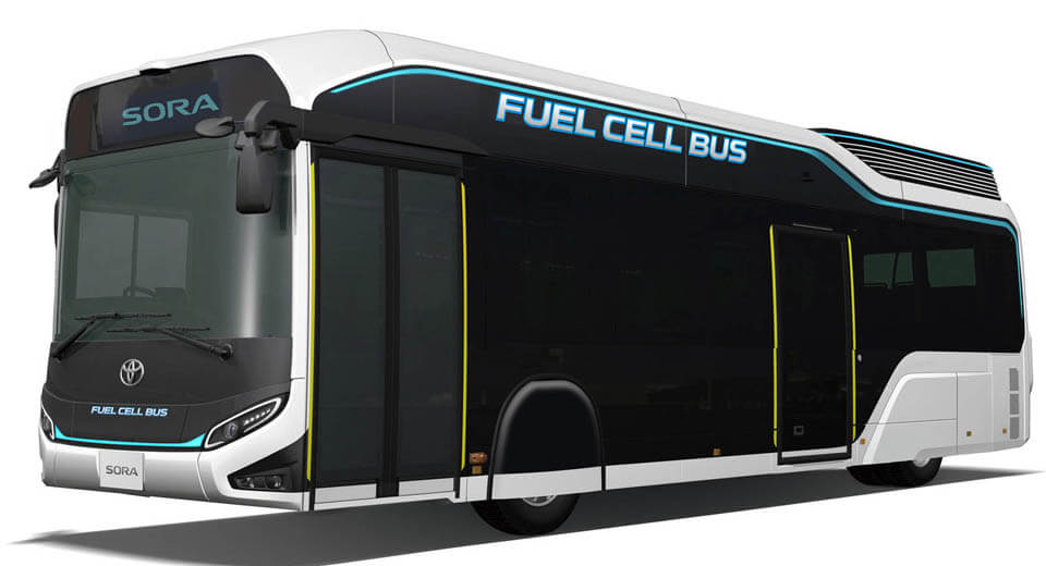 Tokyo, Your Fuel-Cell City Bus Has Arrived In The Toyota Sora