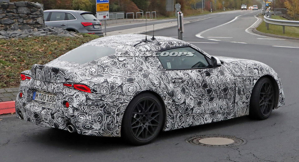 2019 Toyota Supra Spied With Production Lights Amidst Gazoo Rumors