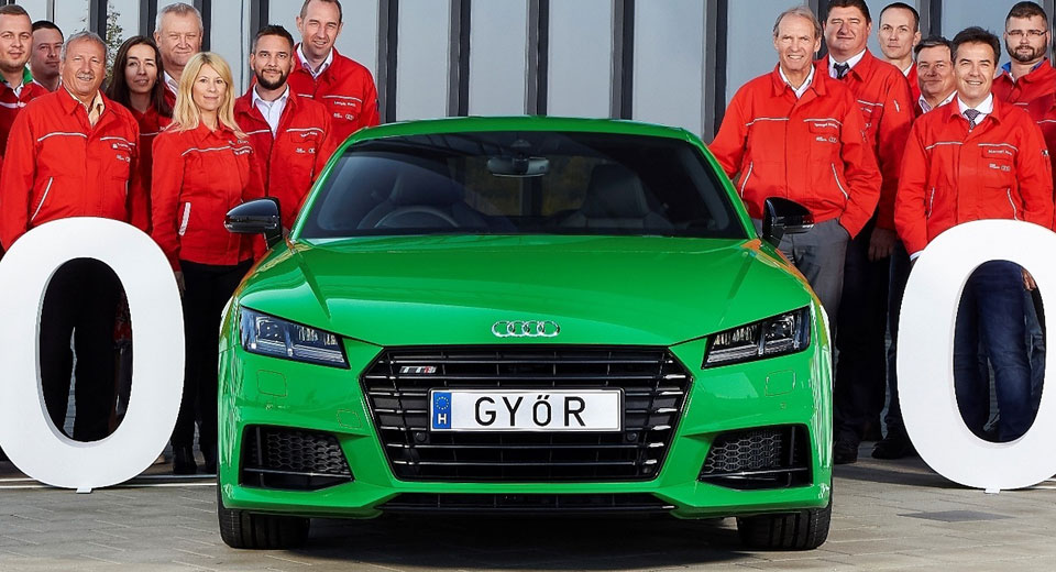  Audi TTS Marks A Major Milestone In Viper Green