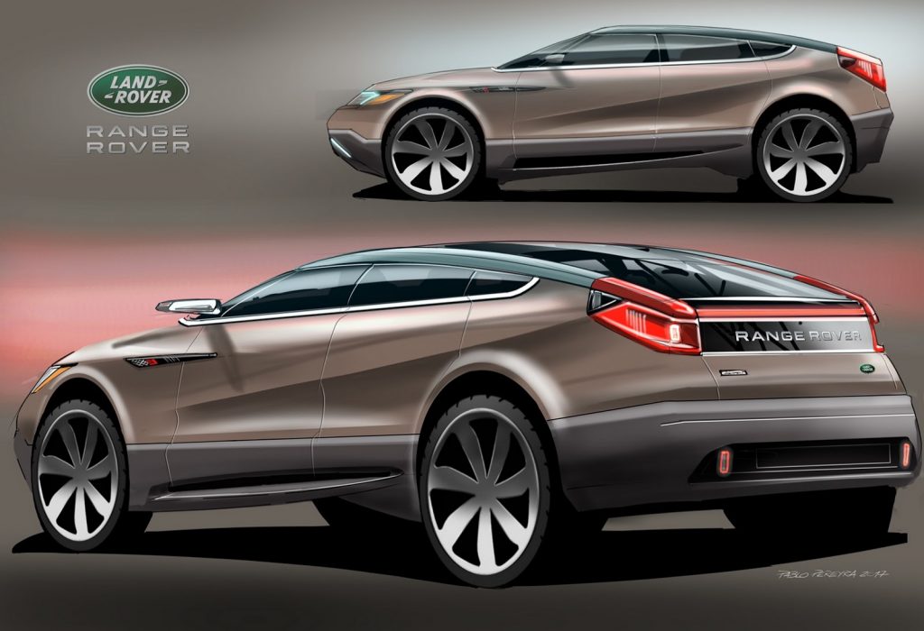 Range Rover SD1 Is A Study On A Fastback Crossover | Carscoops
