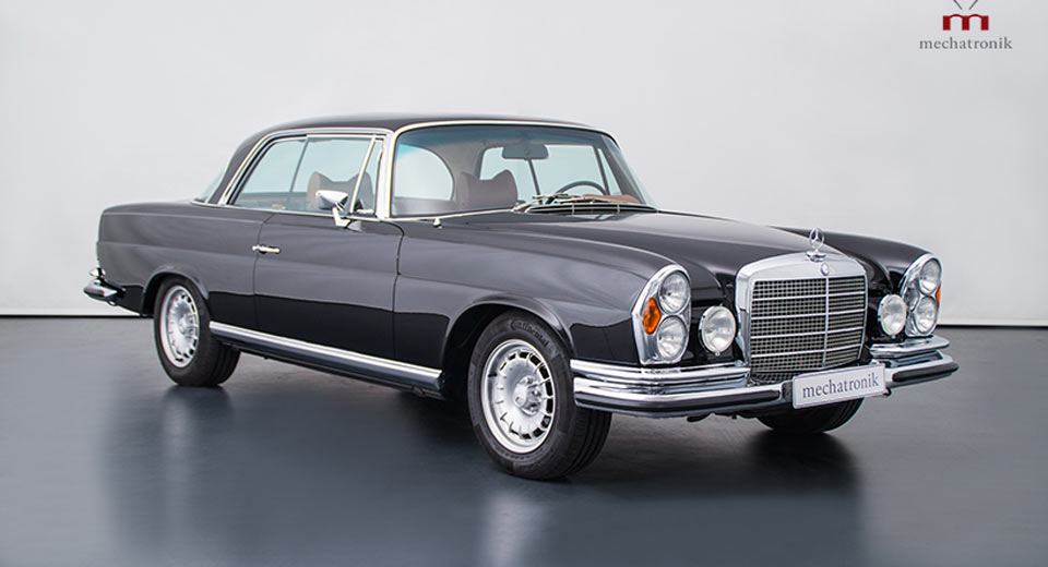 Unique 1977 Mercedes-Benz W111 Has An AMG V8
