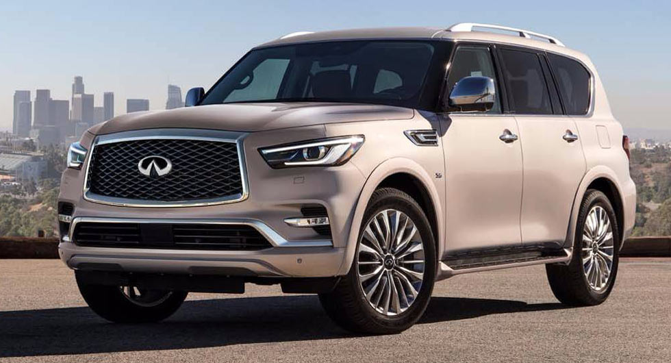  2018 Infiniti QX80 Facelift Revealed With More Upscale Design