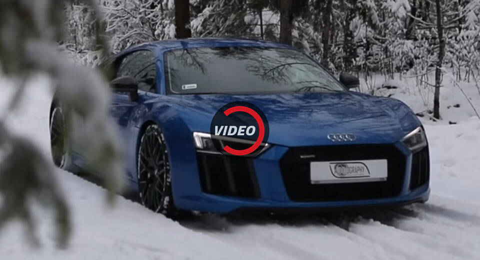 The Audi R8 V10 Plus Truly Is An All-Season Supercar