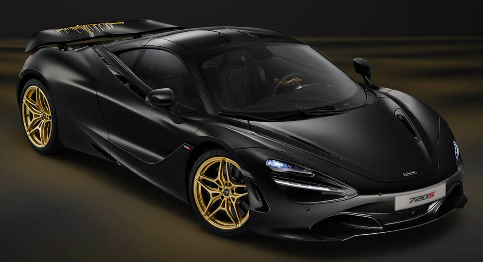  McLaren’s Bringing This Custom Black & Gold 720S To Dubai