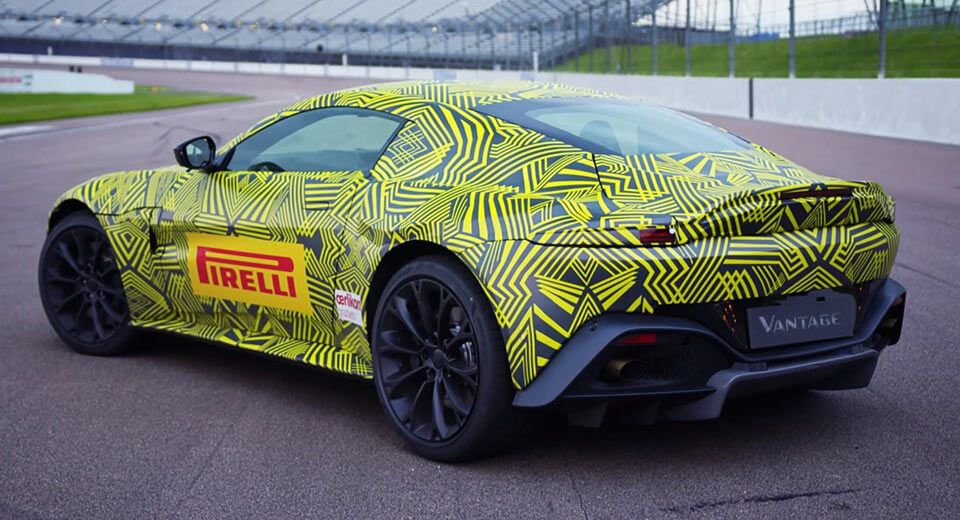  Official: 2018 Aston Martin Vantage To Pack Just Over 500hp From Biturbo V8