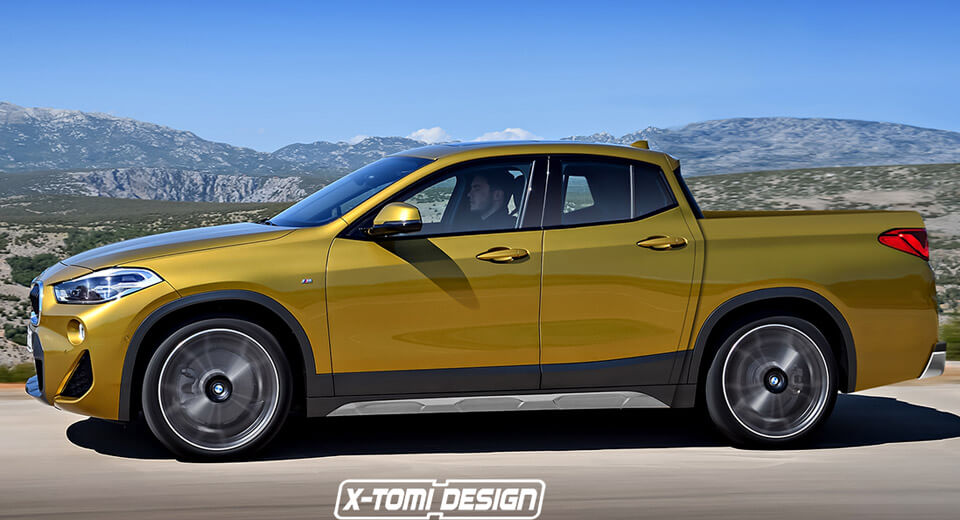 The Idea Of A BMW X2 Pickup May Not Be So Ridiculous