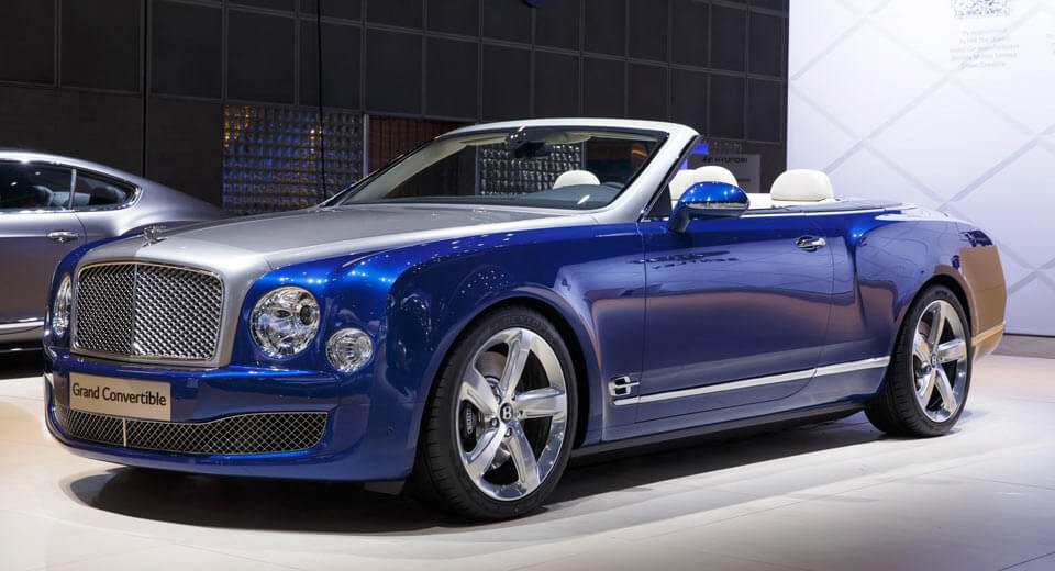 Only 19 Bentley Mulsanne Grand Convertibles Will Be Made And None Will Come To The U.S.