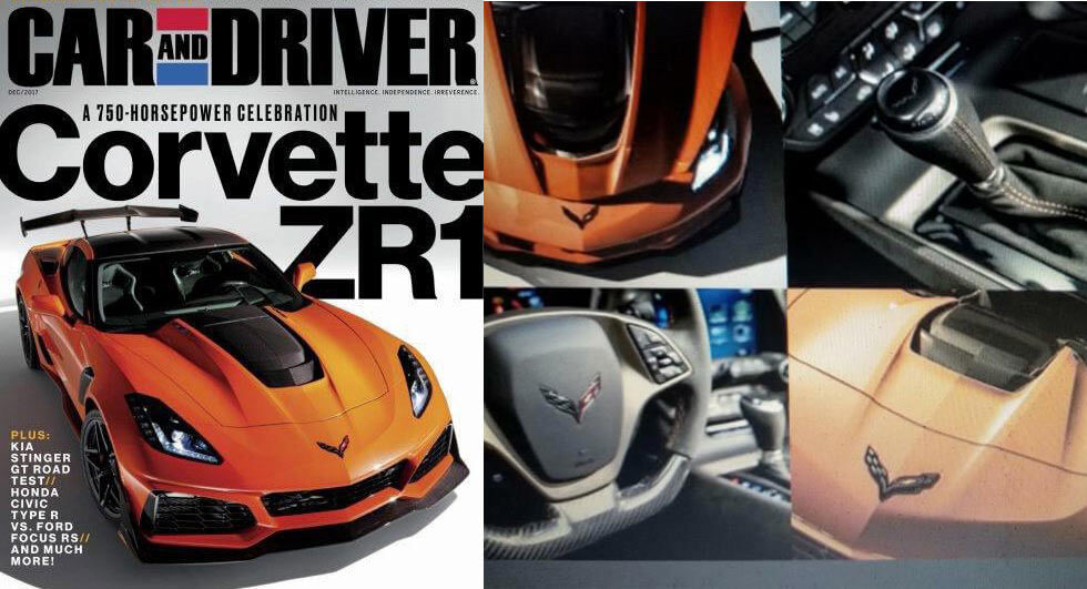  2019 Corvette ZR1 Leaks Online, Could Have 750 HP