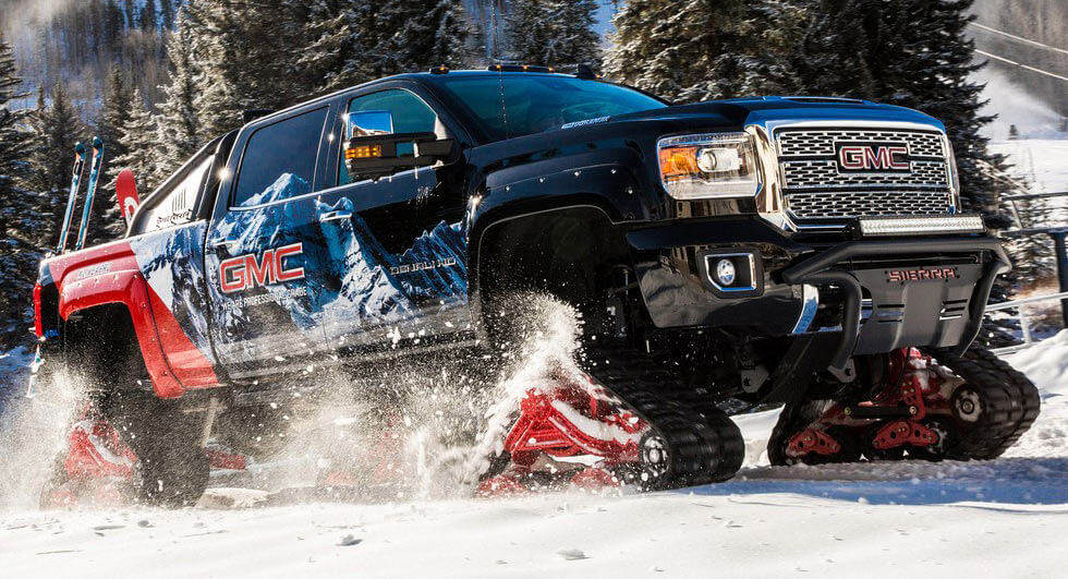 GMC Sierra All Mountain Concept Laughs In The Face Of Snow