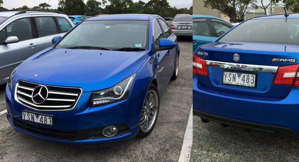 This Cruze Thinks It’s A Mercedes-Benz AMG