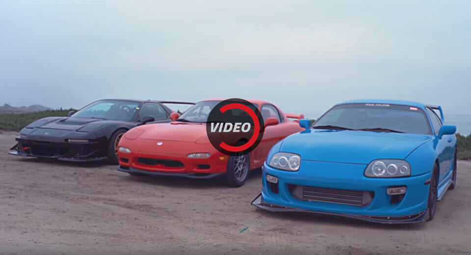 Driving The Honda NSX, Toyota Supra And Mazda RX-7 Back-To-Back
