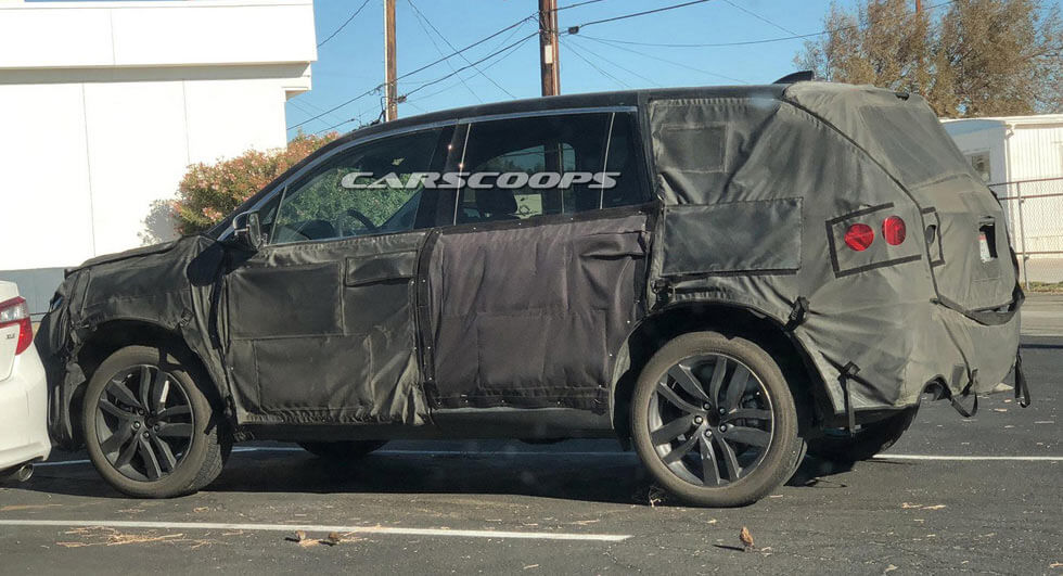 U Spy The 2019 Honda Pilot Facelift In California