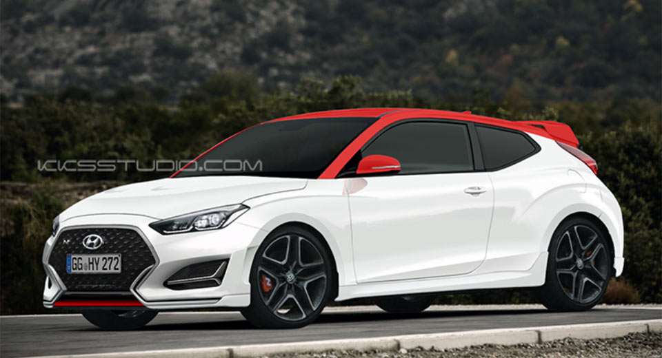 Hyundai’s Upcoming Veloster N Might Look Very Nice Indeed