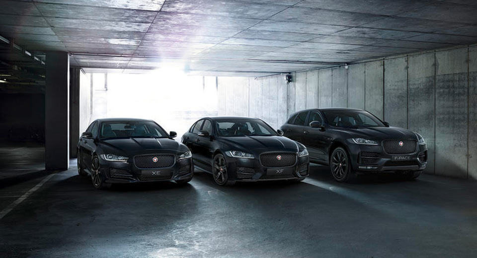 Jaguar Reveals Black Edition Models For The Holiday Season