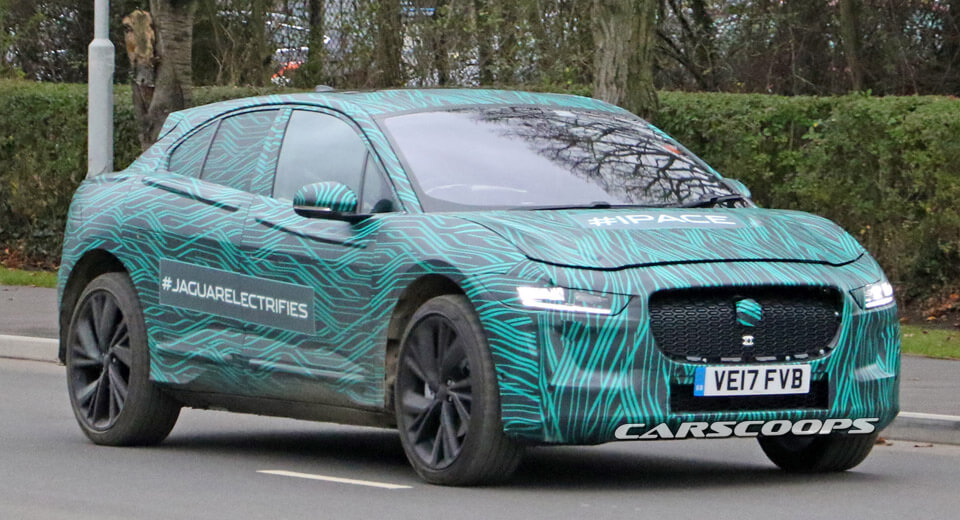  New Jaguar I-Pace Looks Ready For Its Big Debut To Take On Tesla Model X
