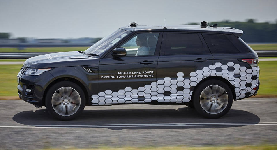  Jaguar Land Rover Starts Testing Autonomous Vehicles On UK Roads