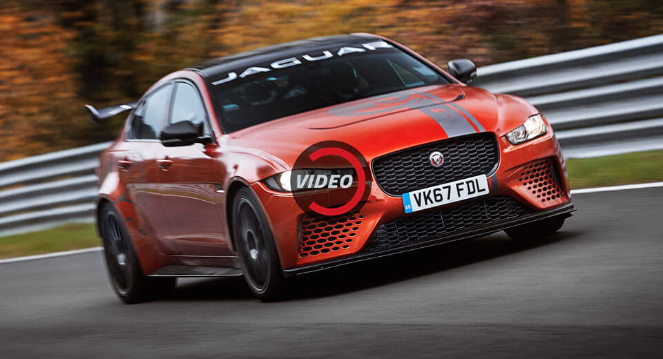  Jaguar XE SV Project 8 Sets Nurburgring Sedan Record Of 7min 21sec